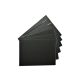 Kartonová plastová deska UV černá 830x630mm - 10 kusů